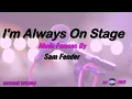 Sam Fender   I'm Always On Stage (Karaoke Version) Lyrics