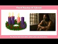 Tell John what you see and hear.  Homily for the 3rd Sunday of Advent, Year A.