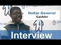 Dollar General Interview - Cashier 3