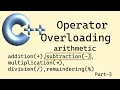 C basics Operator overloading - Part 3 arithmetic subtraction