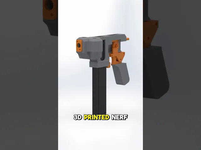 Mini Nerf Blaster v2 video thumbnail