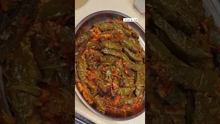 اطيب فطور دولمه سلك دولمه حامضه دولمه عراقيه 