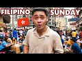 Lagu Exposing Real Life of Filipinos in Hong Kong 🇭🇰 Filipino Food Tour on Pinoy Sundays