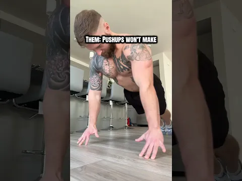 Pushups will never make you STRONG? #pushups #calisthenics #shorts