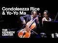 Yo-Yo Ma and Condoleezza Rice perform Schumann s Fantasiestucke Op 73