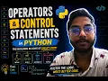 Operators and Control Statements in python
