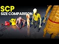 SCP Size Comparison 2025 SCP 096 VS SCP 173