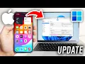 How To Update iPhone On PC Laptop Windows - Full Guide