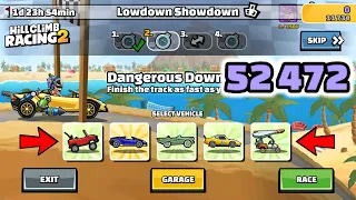 Hill Climb Racing 2 – 52472 points in LOWDOWN SHOWDOWN Team Event