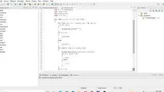 2012 Write a program to display the character rhombus structure Outer loop limit in enter by user