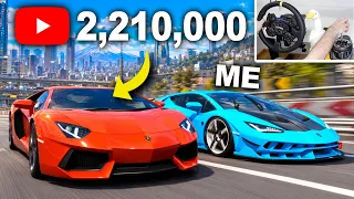 I CHALLENGED THE BIGGEST FORZA YOUTUBER!