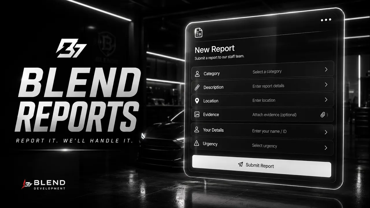 Blend Reports