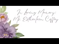 Celebrating the Life of Ms Estherlean Coffey