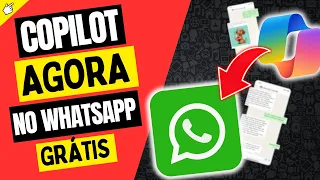 🚀IA da Microsoft Chega COM TUDO no WhatsApp! #copilot