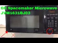 How To Use GE Spacemaker Microwave JVM1631BJ03 Review
