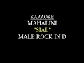 Lagu Mahalini - SIAL male (ROCK in D) karaoke