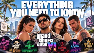 GTA 6 - Bad Bunny & Lana Del Rey Are GTA 6 Radio DJs (All 6 Stations + 18 Songs)