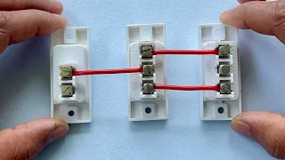 Two Way Switch Connection with single pole switch π³| Staircase wiring |