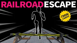 Immersive Interactive Warm-up Railroad Escape Theme Run Cardio Workout