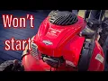 Fix Craftsman M100 Mower that Wont start