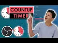 How to Add a Count-Up Timer Using OBS Studio 2023
