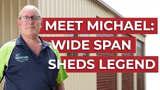 Wide Span Sheds - Customer Story Meet Michael