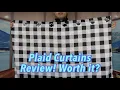 HI FANCY Plaid Buffalo Checker Curtains Review Worth it