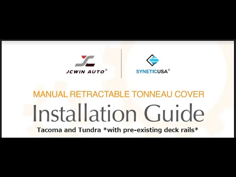 Download MP3 SyneticUSA SyneTrac MR Retractable Aluminum Tonneau Cover Installation