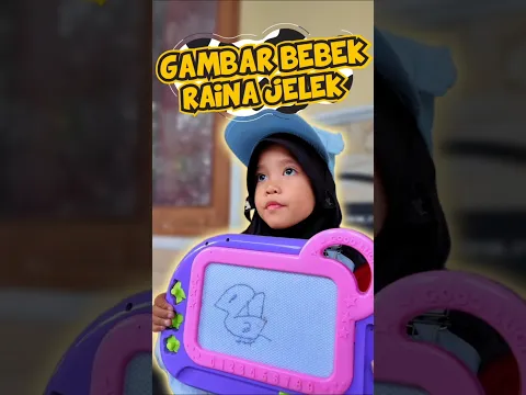 Gambar Bebek Raina dibilang Jelek 😱 #shorts