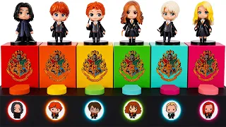 Unboxing Satisfying 6 Harry Potter Mystery Toy Boxes! | Hogwarts Magical Toy Figures Collection ASMR