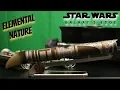 Star Wars Galaxy s Edge Custom Lightsaber Review - Elemental Nature