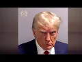 Mug shot of Donald Trump during booking at Atlanta jail shows scowling former president