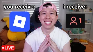 playing some dumb roblox games :)