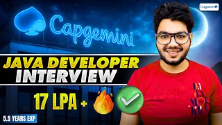 Capgemini Java Developer Interview Experience Questions 17 LPA