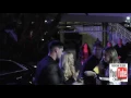 Amanda Stanton and Josh Murray outside the Jingle Ball at Staples Center in Los Angeles