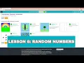 Code org Lesson 6 Random Numbers Unit 3 - Interactive Animations and Games 22- 23