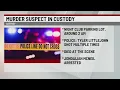 Gaffney suspect accused of murder in custody police said