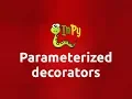 Parameterized Decorators in Python