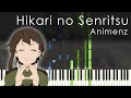 Lagu Hikari no Senritsu - Sora no Woto OP - Animenz [Piano Transcription]