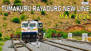 tumakuru rayadurg new railway line update may 2026 karnataka andhra pradesh indianrailways