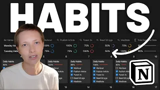 Notion for Habits How To Build A Habit Tracker In 2022 free template