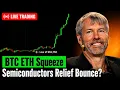 BTC Hit 79K SK Hynix Leads Semis SPY QQQ Bounce Live Trading Stock Market Today MRNA SKHY