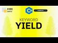What is the use of yield keyword in C yield return Usage In C