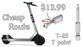 Electric scooter bird 3 step by step DIY tutorial brushless DC controller