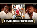 Dwyane Wade should ve went to the Nuggets Carmelo Anthony to the Pistons in the 2003 NBA Draft
