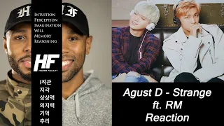 Download Agust D – Strange feat  RM Reaction Higher Faculty MP3