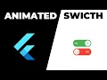Switch in Flutter Switch Widgets Animated Toggle buttons in Flutter Flutter Widgets