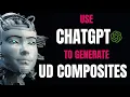 How to Use ChatGPT to Design UD Composites 2D RVEs