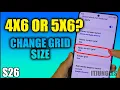 How to Set App Screen Grid to 4x6 or 5x6 on Samsung S26