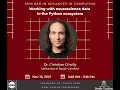 Working with neuroscience data in the Python ecosystem
